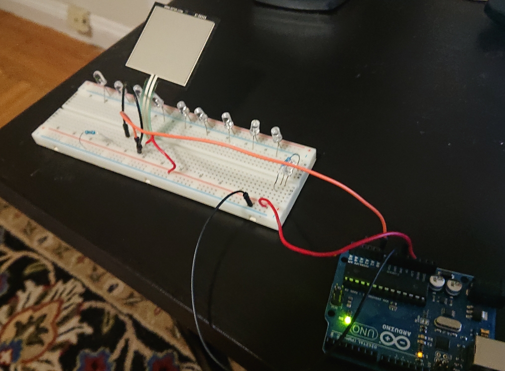 Arduino and sensor test