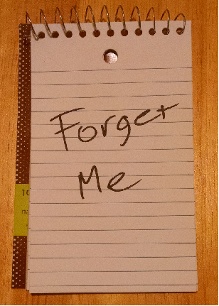 remind me to forget